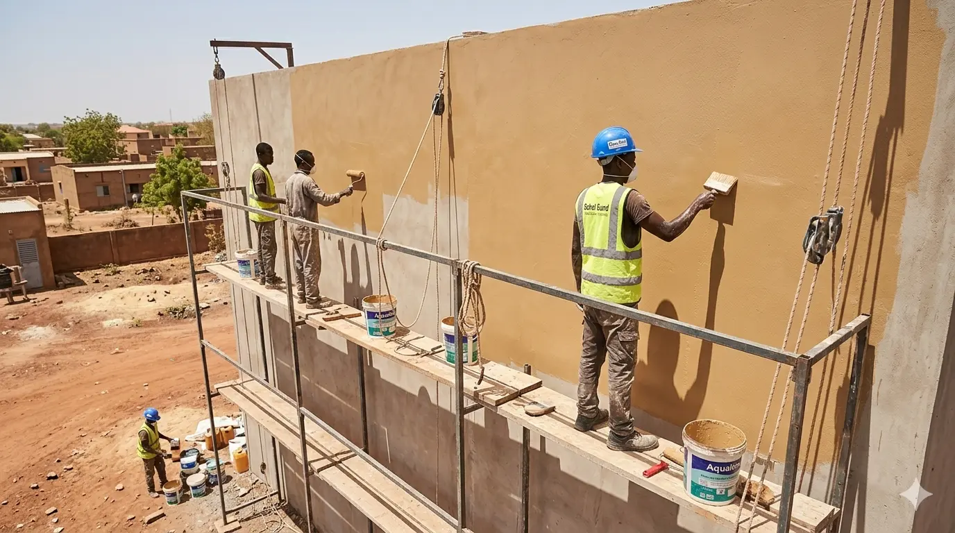 Peinture et Finitions Immeuble R+1